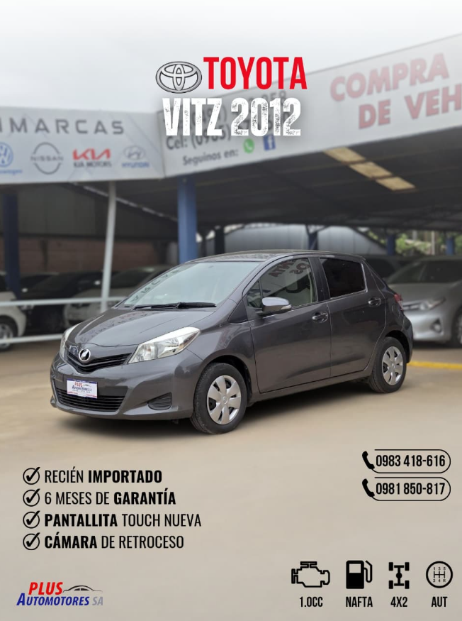 Toyota New Vit 2026 - Gs. 60.500.000